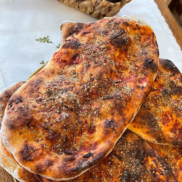 Focaccia pe tavă
